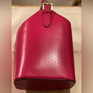 Tory Burch Soft Embossed Wine Tote